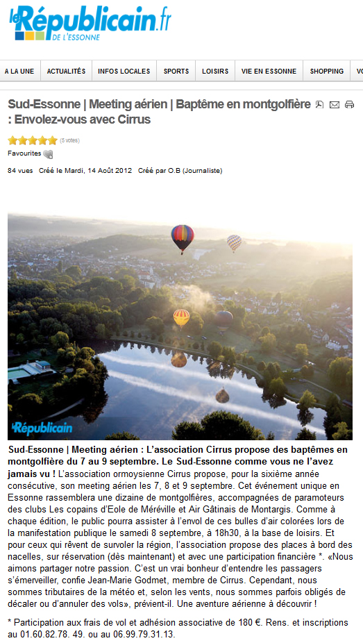 Montgolfiere meeting